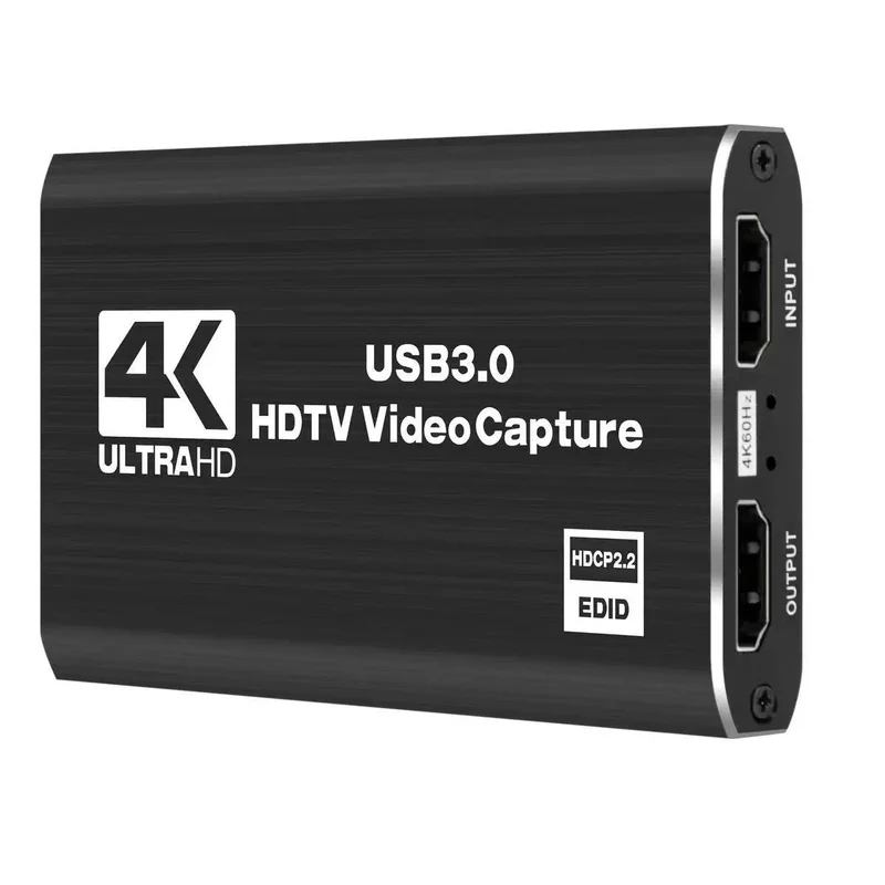 Capture Card 4K Hdmi - Karta przechwytywania wideo 4K USB 3.0,