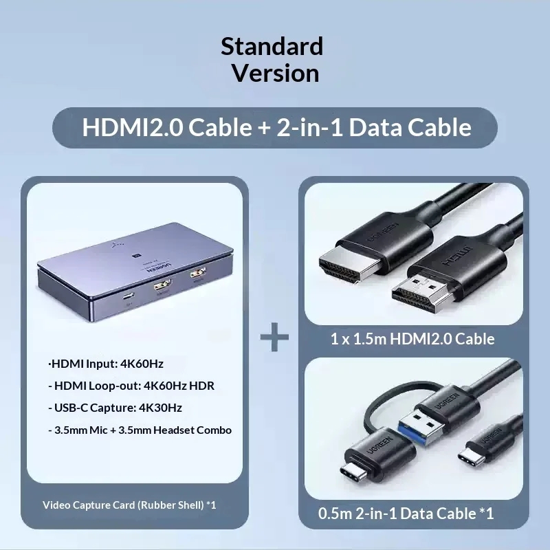 UGREEN 10937 Karta przechwytyw – Capture Card 4K Hdmi recenzja i cena