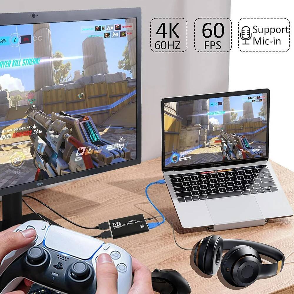 Karta przechwytująca wideo 4K  – Capture Card 4K Hdmi recenzja i cena