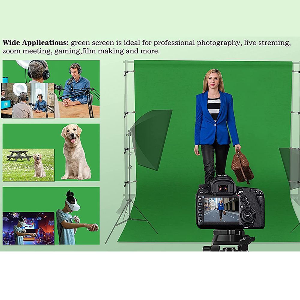 Tkanina tła fotograficznego do – Green Screen Collapsible recenzja i cena