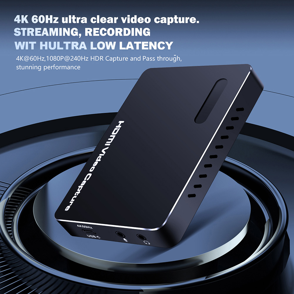 Karta przechwytująca wideo kom – Capture Card 4K Hdmi recenzja i cena