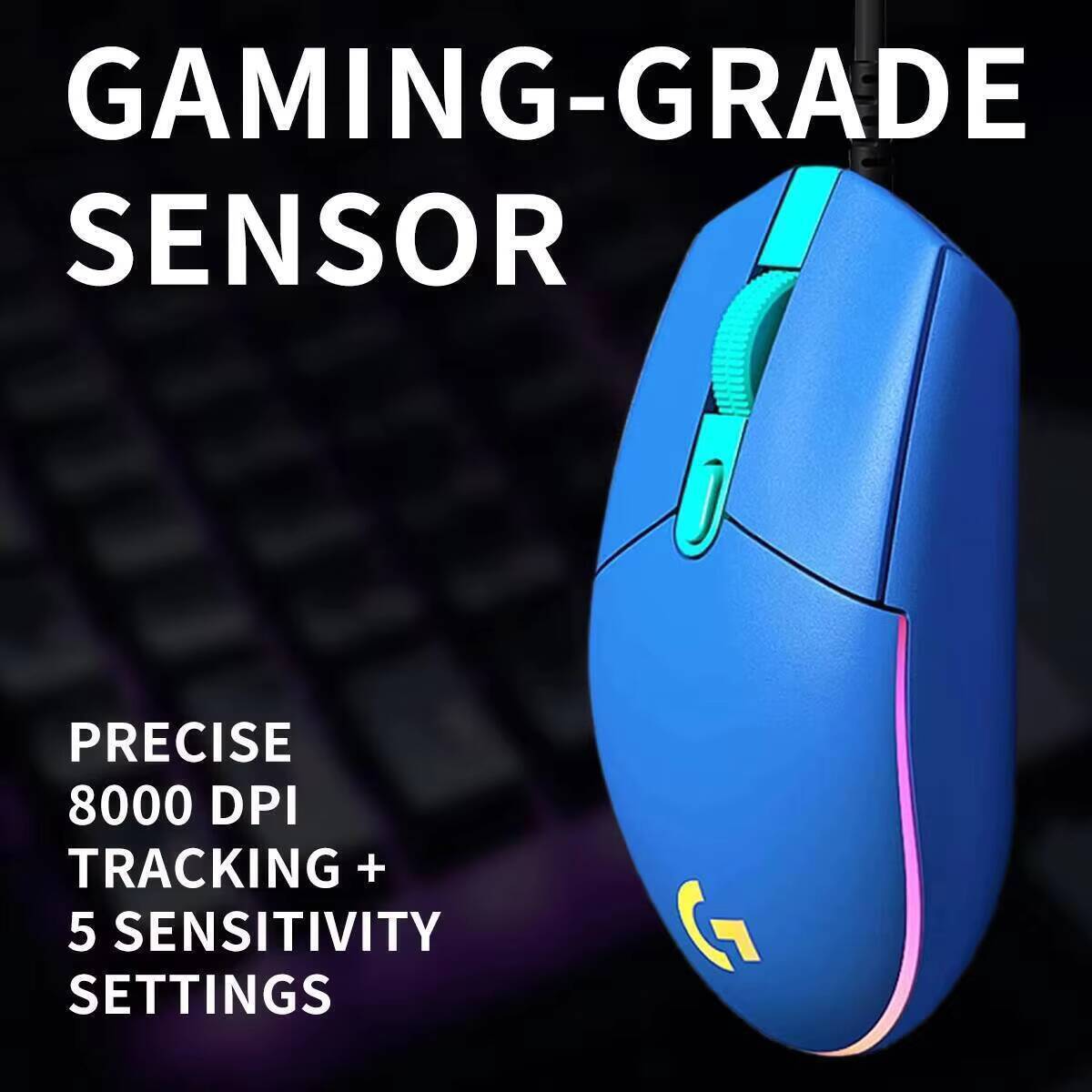 Logitech G203 – przewodowa mys – Logitech Mouse G203 recenzja i cena