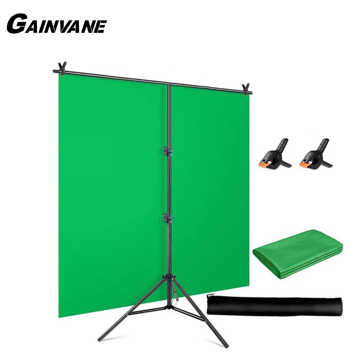 Zestaw stojaków na tło w kszta – Green Screen Collapsible recenzja i cena